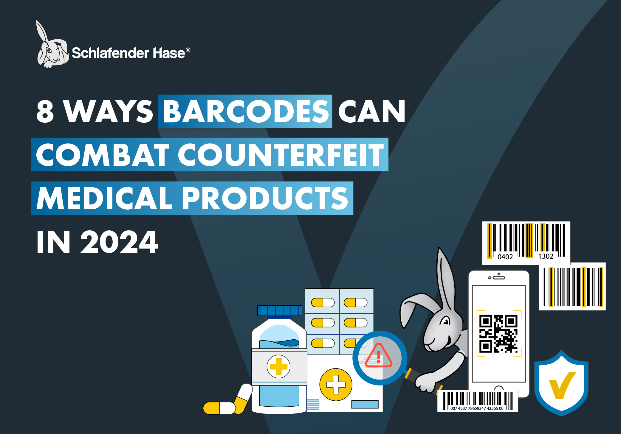 Barcodes can combat counterfeit medical products